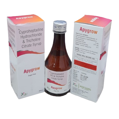 200ml Cyproheptadine Hydro hloride And Tricholine Citrate Syrup