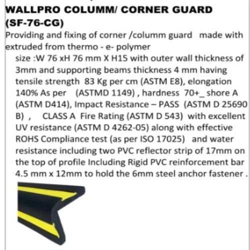 Wall Pro Columm/Corner Guard SF 76 CG