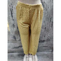 Sitara Chikan Palazzo - Casual Wear | Indian Ethnic Style, Washable Fabric, Ideal For All Seasons