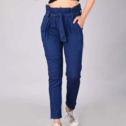 Girl Denim Joggers