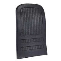 Auditorium Chair Plastic Abs Back Cover - High-quality Abs Material, Modern Black Finish | Easy To Clean, Easy To Install, Warranty Included