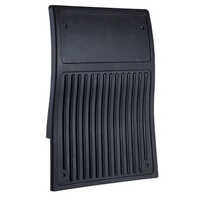 Theater Chair Plastic Back Cover - Durable Abs Plastic, Black Color , Easy To Clean & Install, Non-stackable For Stable Support