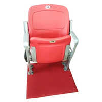 Stadium Chair - Aluminium Die Casting, Smooth Finish, Foldable Design, Lightweight, Customizable Size, Durable Metal and Plastic Frame