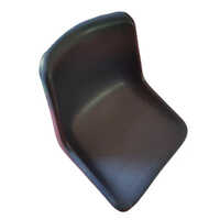 Plastic Bucket Shell Chair - Durable Plastic & Metal Frame, Ergonomic Bucket Shape, Smooth Finish | Versatile For Indoor & Outdoor Use