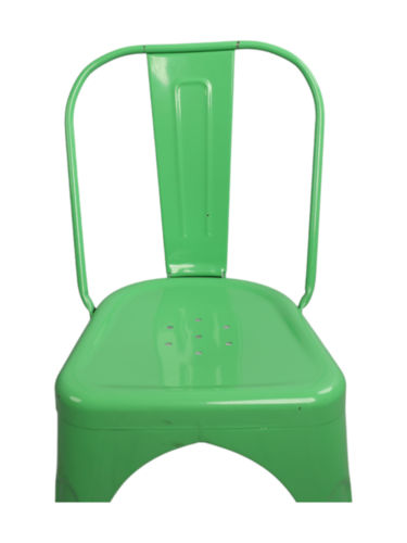 Adhunika Iron Tolix Chair Without Arm (17x16x33 Green)