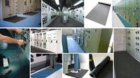 Insulating Electrical Mat - Color: Black