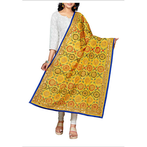 Chanderi Chapa Dupatta