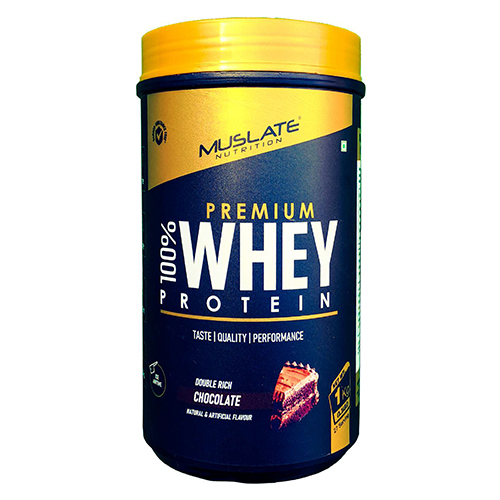 1kg Double Rich Chocolate Whey Protein Powder