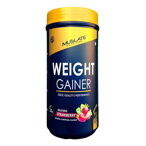 1Kg Strawberry Weight Gainer Dosage Form: Powder