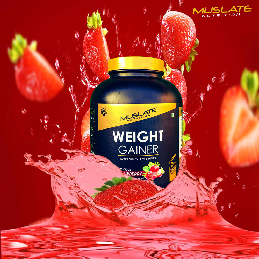 2kg Strawberry Weight Gainer