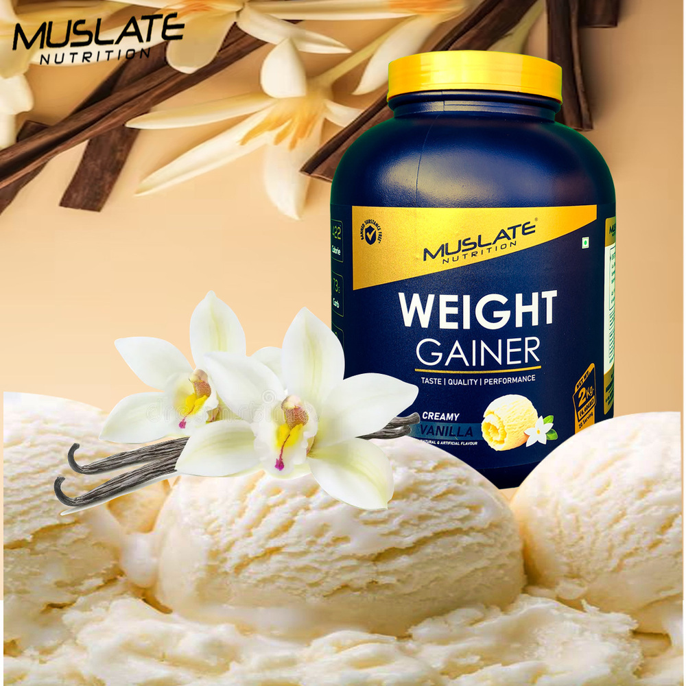 2kg Creamy Vanilla Weight Gainer