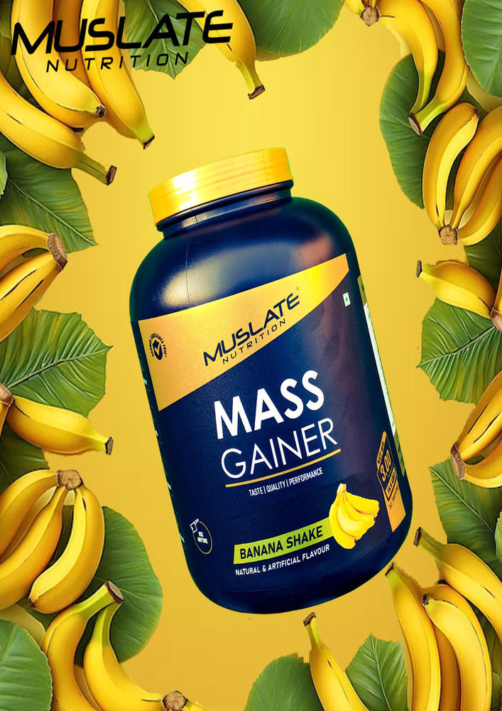 3kg Banana Shake Mass Gainer