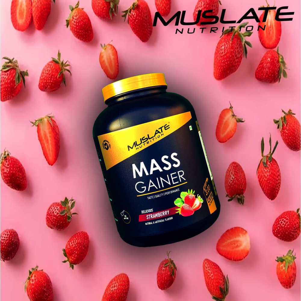 3kg Strawberry Mass Gainer