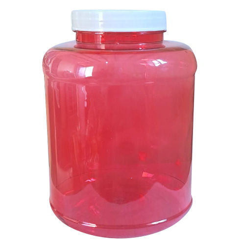 Plastic Red Protein Jar Hardness: Soft