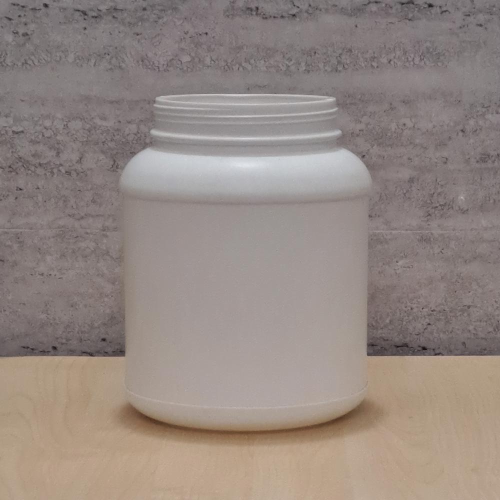 WHITE 1 KG HDPE JAR