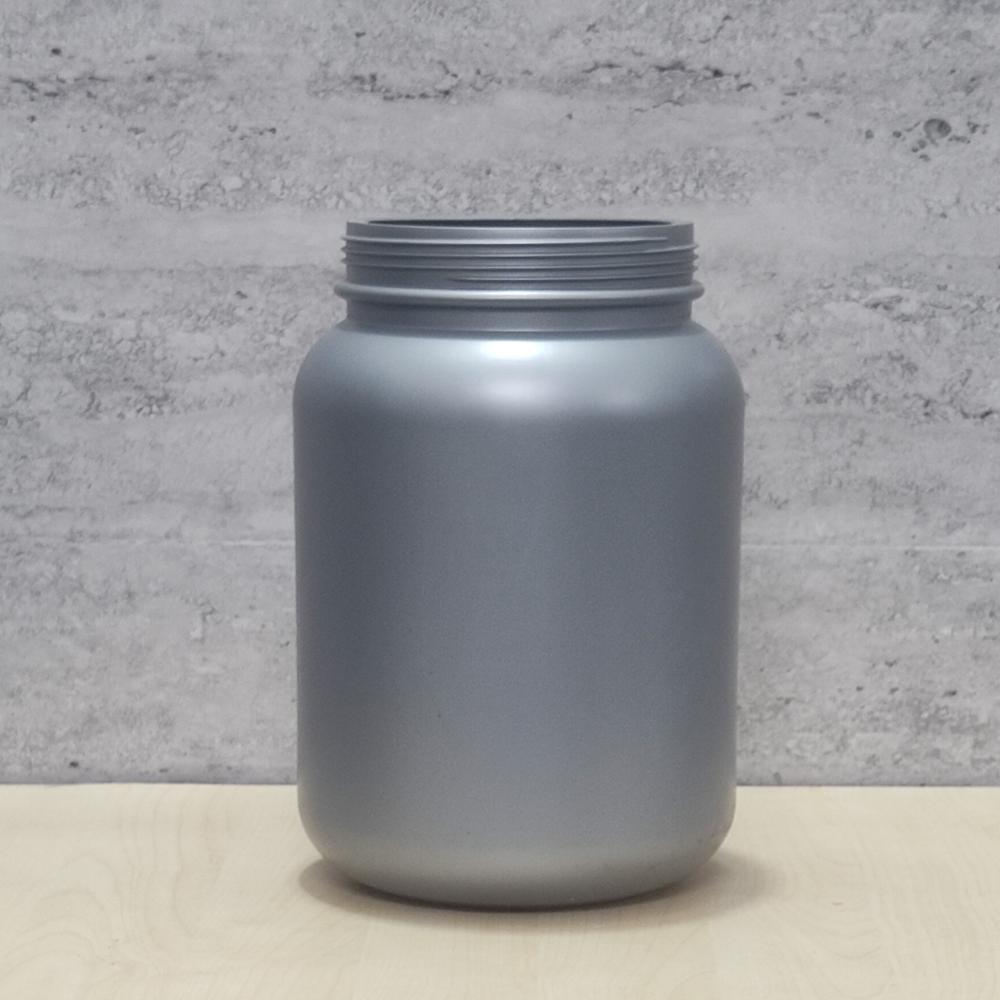 Plastic White Storage Jar Hardness: Soft