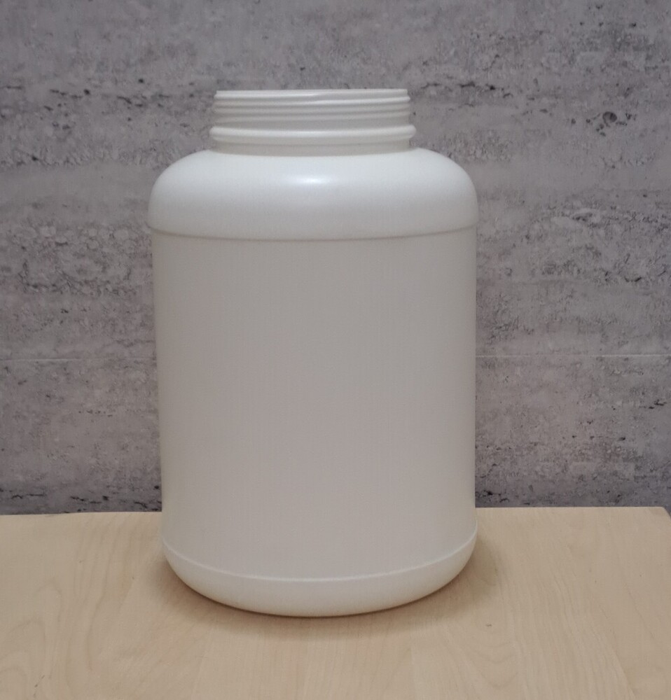 WHITE 3 KG HDPE  JAR