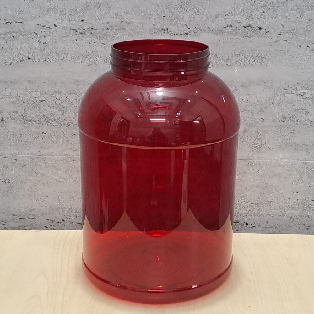 plastic RED supplement  JAR treader