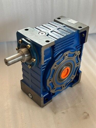 Silver Industrial Helical Gear Box