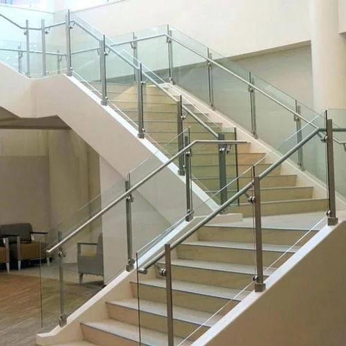 3mm Stainless Steel Railing With Glass