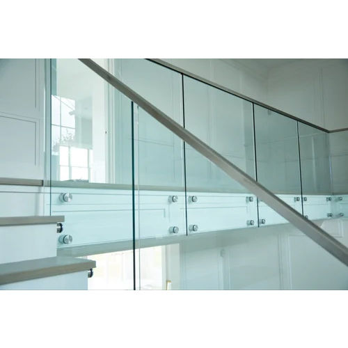 Rodent Proof 3 Feet Tempered Glass Railing