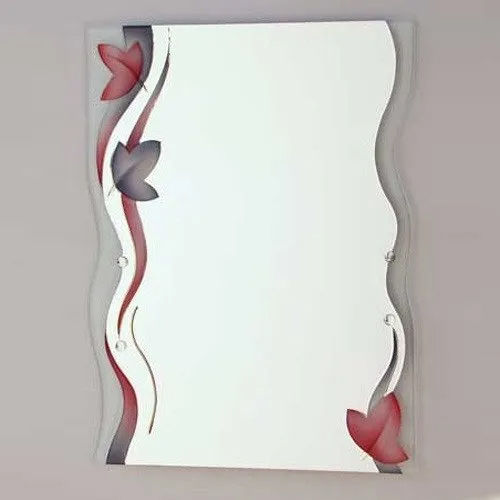 Polished Designer Mirror Glass Glass Thickness: As Per Requirement Millimeter (Mm)