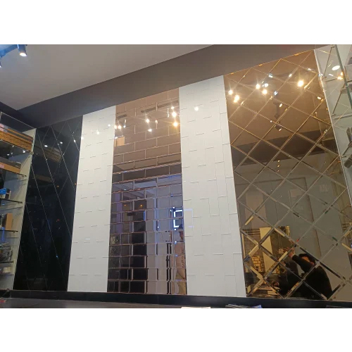 Toughened Lacquered Glass Wall Panelling