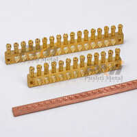Brass Electrical And Electronic Components - Stainless Steel, Customized Size , Polished Golden Finish For Industrial Applications