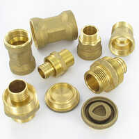 Forged Components - Stainless Steel, Customized Size, Golden Color, Polished Finish, Industrial Usage