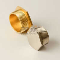 Stop Plug (brass And Aluminum) - Stainless Steel And Aluminum, Customized Size, Golden And Silver Colors | Cnc Machining, Painted Finish