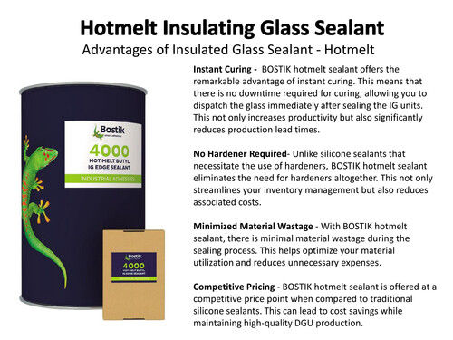 Bostik Hotmelt Selant for DGU glass