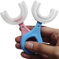 Mitsico U Shaped Silicone Toothbrush