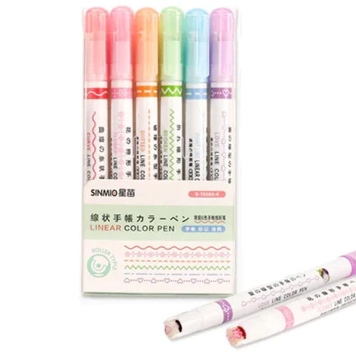 Multicolor Mitsico Liner Color Pens