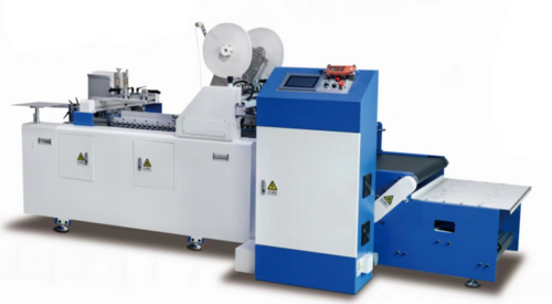 Automatic Thin Paper Double Side Tape Applicator Machine