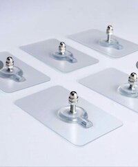 Mitsico Self Adhesive Wall Bolt Screw Sticker Hook, Waterproof Hook