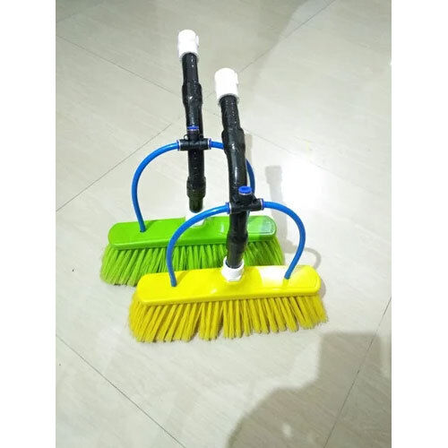 Solar cleanning brush