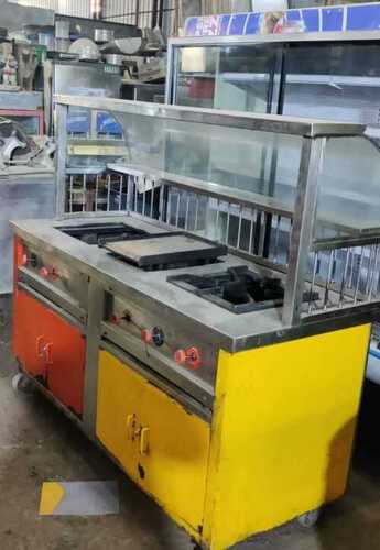 Second Hand Two Burner Range With Dosa Live