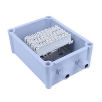 30 Pair Krone Module Box ABS Grey