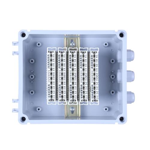 50 Pair Krone Module Box ABS Grey