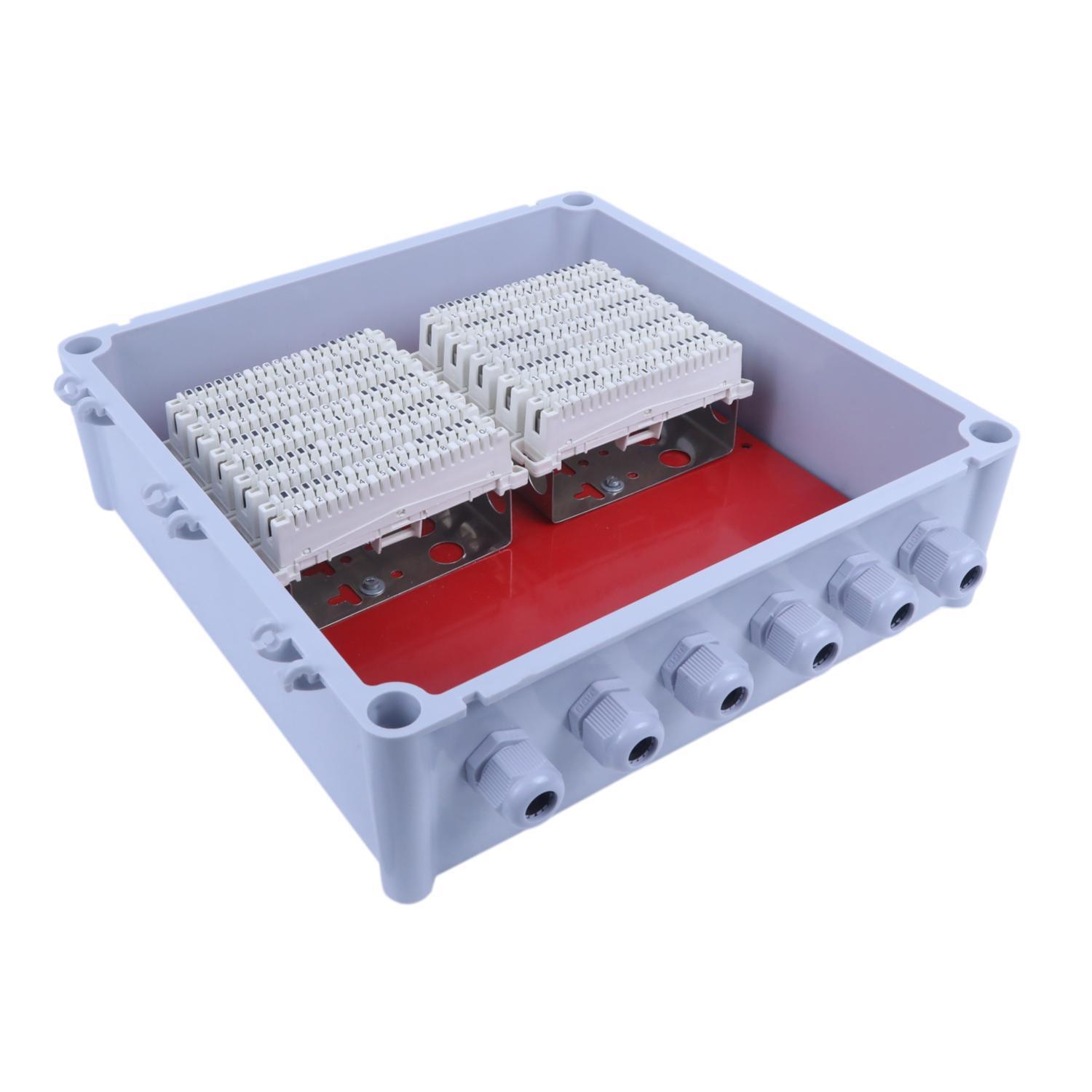 100 Pair Krone Module Box ABS Grey