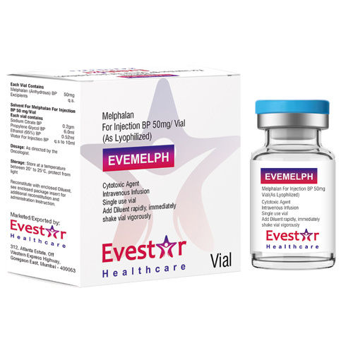 Liquid Melphalan Injection Bp 50Mg-Vial