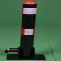 M.s Parking Post Black Application: Indoor
