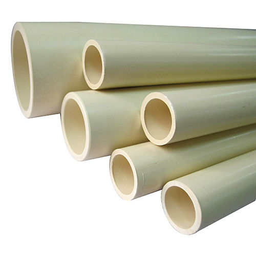 White Cpvc Round Pipe Diameter: 3 Inch Inch (In)