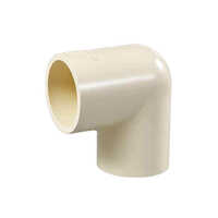 90 Degree CPVC Elbow - Plastic, White Color | Round Shape, Pre-galvanized Surface Treatment, LTZ Section Shape