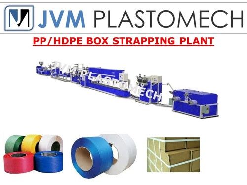 PP HDPE Box Strapping Plant
