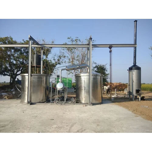 TURMERIC LEAF OIL DISTILLATION PLANT