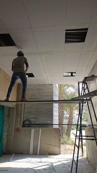 GYPSUM False Ceiling Installation