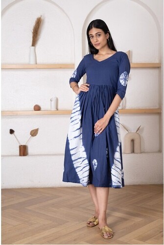 Women Tie & Dye A-Line Kurta