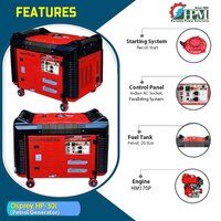 3 KVA Silent Digital Inverter Generator  Model Osprey HP-30i Recoil Start