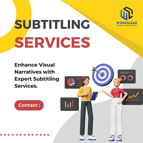 Commercial Subtitling Services By WORDS LEAD (OPC) PRIVATE LIMITED